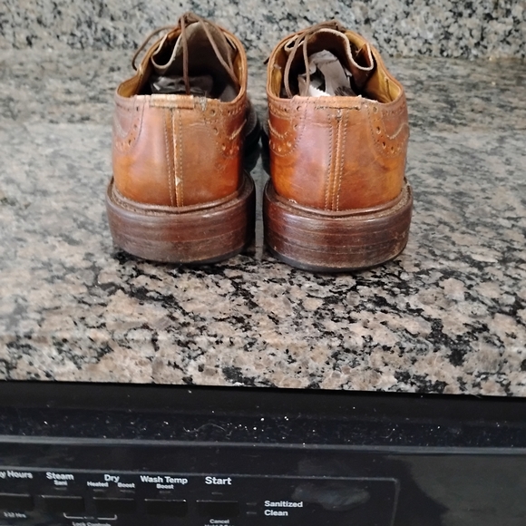 Vintage Trickers Brown Leather Men's Brogue Shoes - Picture 6 of 13